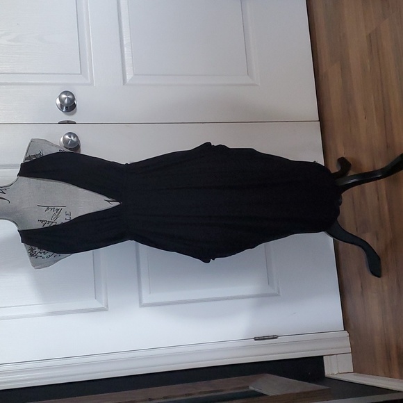 7 for all Mankind Sexy black dress size small - Picture 3 of 4